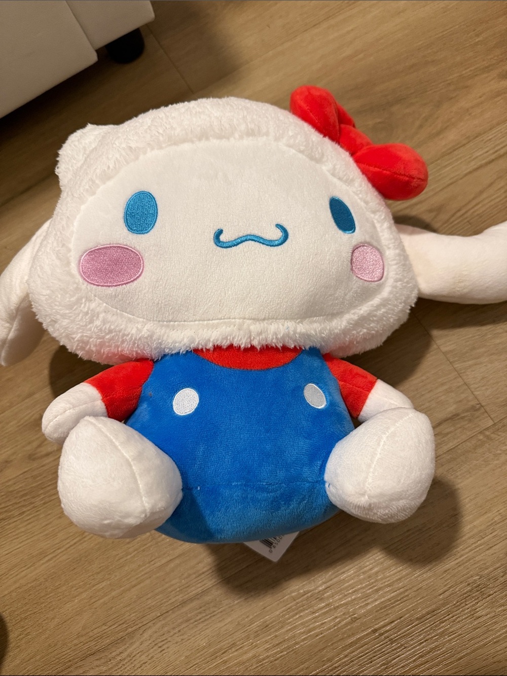 Sanrio Cinnamoroll Plush - White, Blue, Red